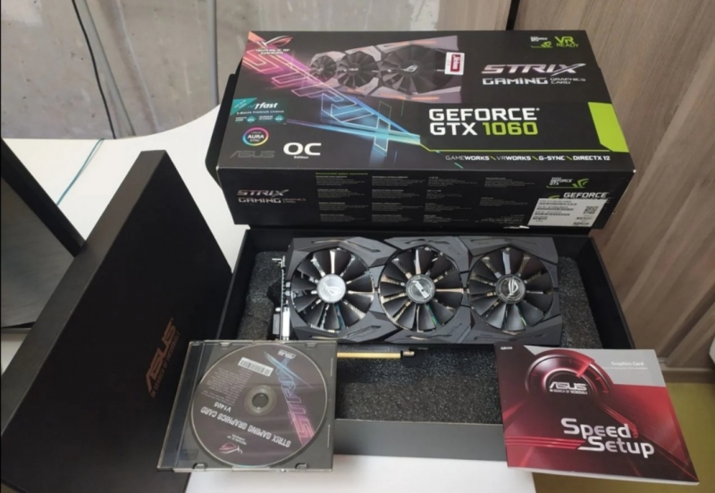Видеокарта ASUS GTX 1060