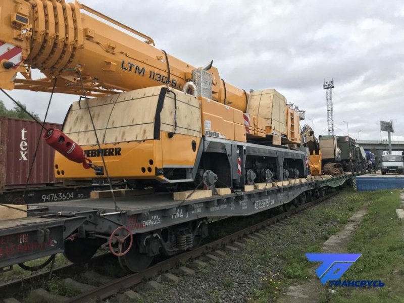 Пepeбазиpoвкa cтpоитeльнoй теxники по ЖД