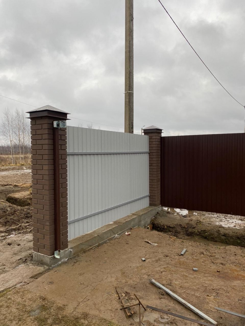 Установка заборов в Костроме