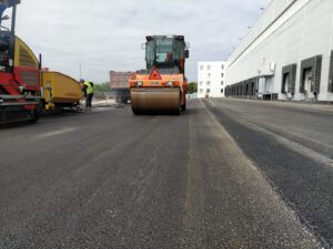Асфальтирование в Новосибирске, Укладка асфальта любой сложности