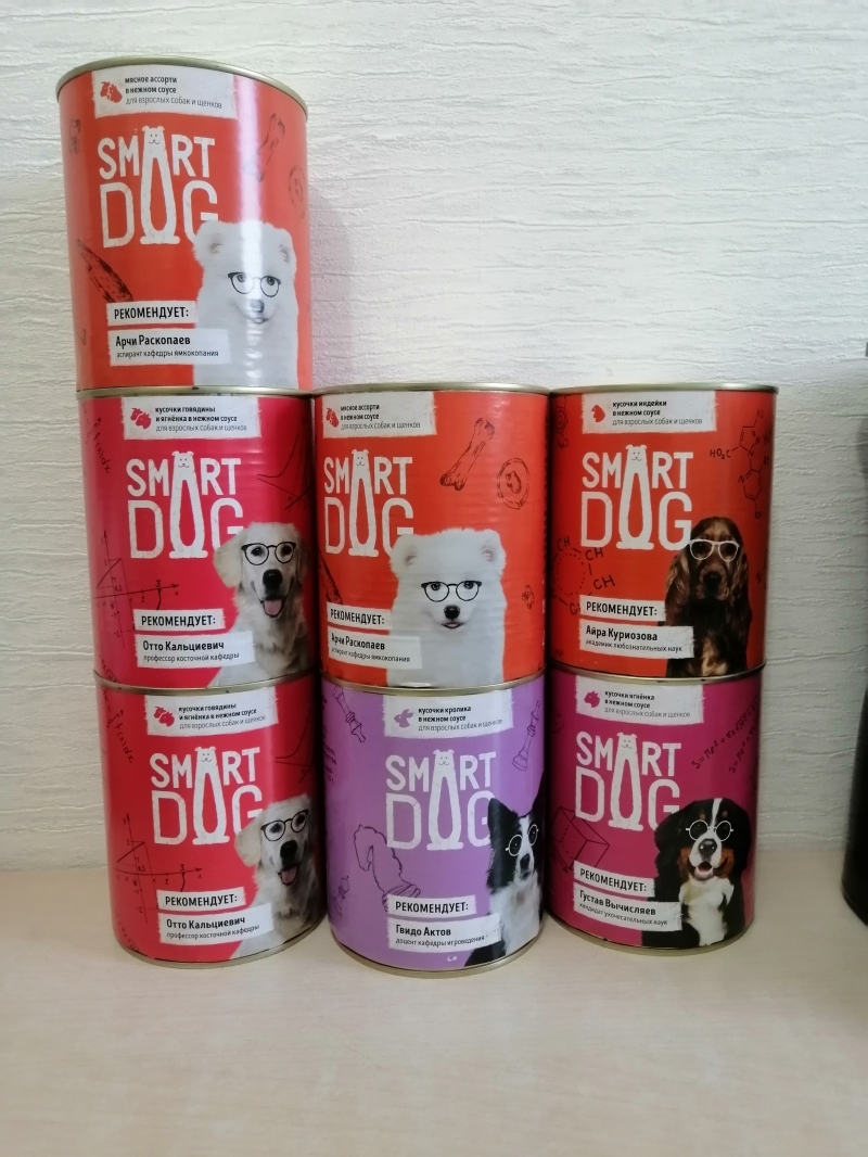 Продам корм для собак Smart Dog