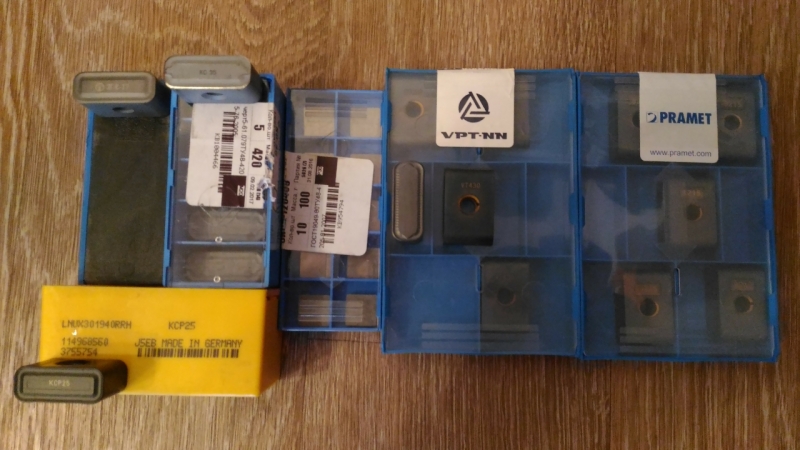 Куплю резцы для обточки колсной пары lnux 301940 vt430, vt110, pramet lnux 3019
