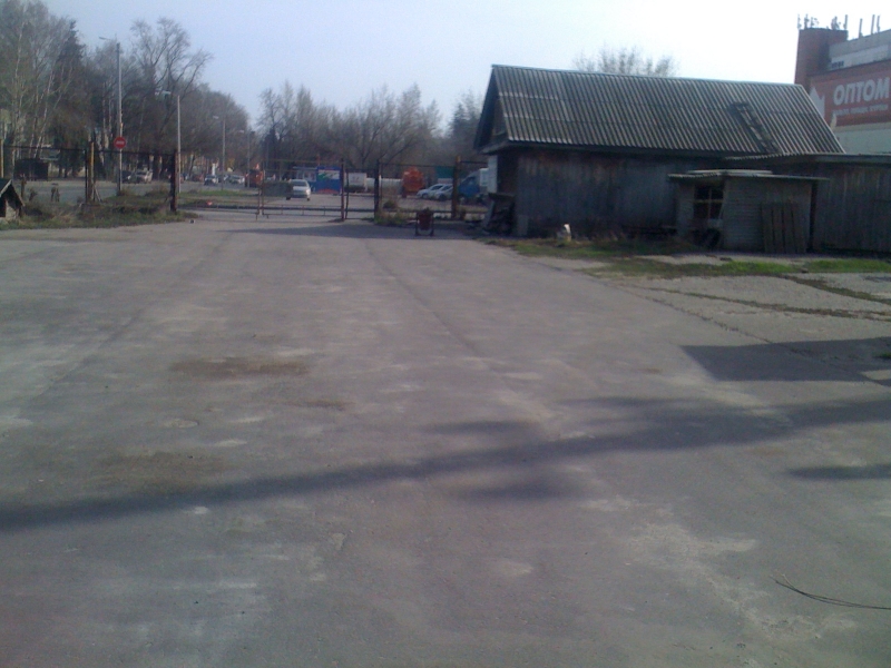 Аренда территории 800 кв. м в р-не ст. Пенза-4. Собственник.