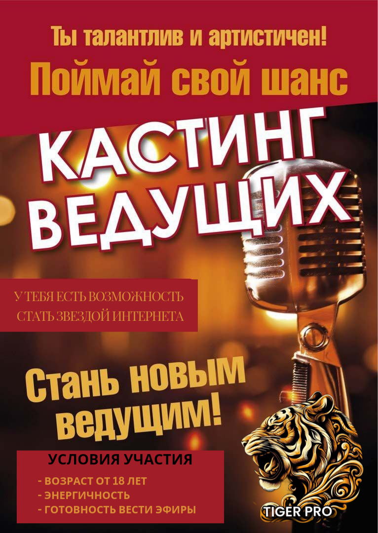 Объявляется кастинг ведущих блогеров