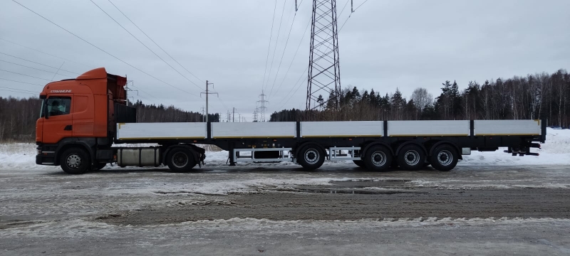 Полуприцеп бортовой Тонар 9888 В4-16