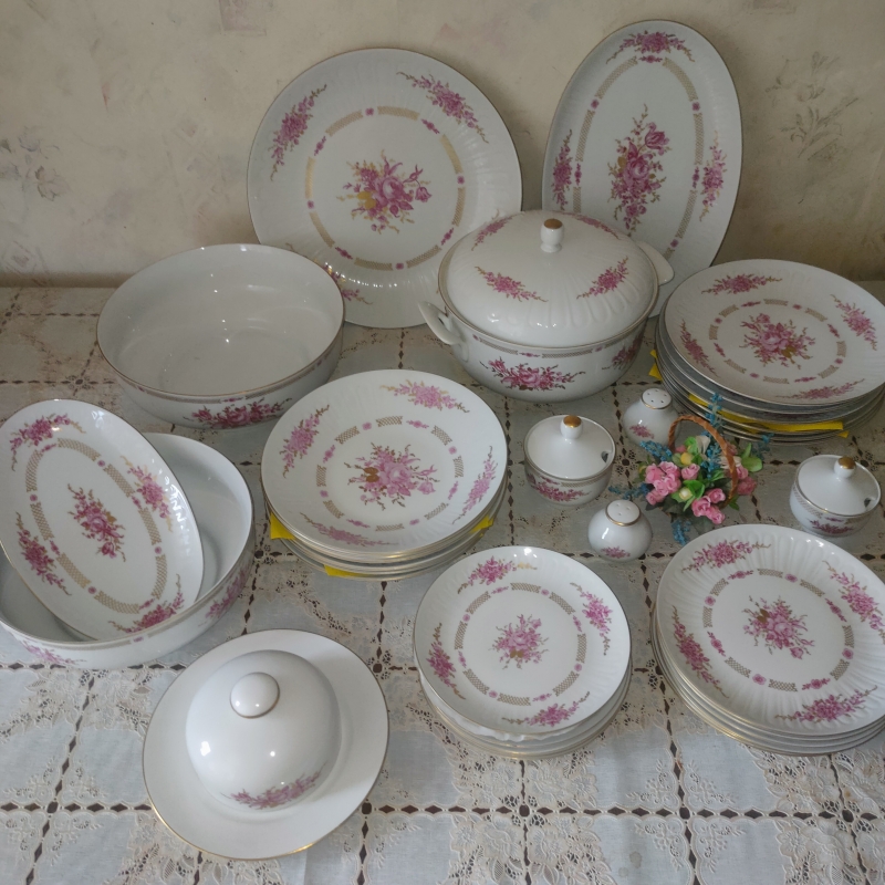 Фарфор ГДР сервиз Henneberg Porzellan 1777