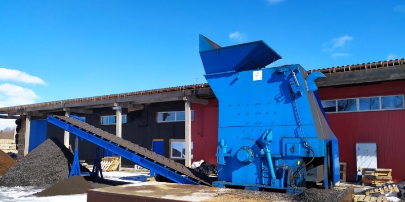 Молотковая стружкодробилка TC 110